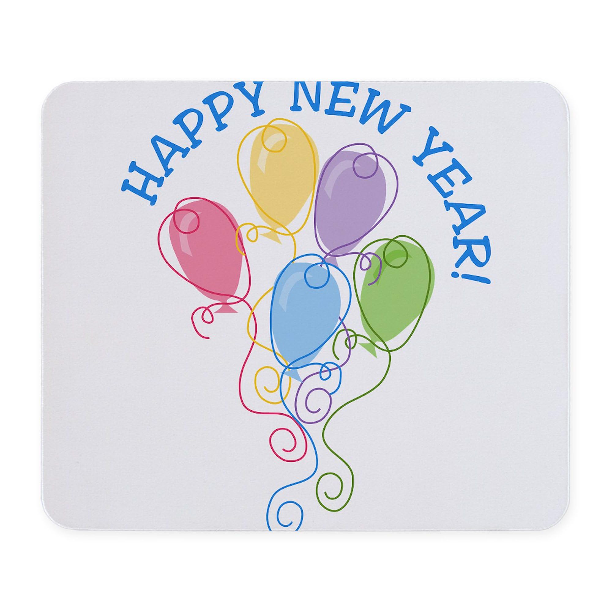 CafePress New Year Mousepad Non-Slip Rubber Gaming Mousepad
