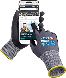 KAYGO 3 Pairs Safety Work Gloves: The Ultimate Grip and Comfort for Every Task
