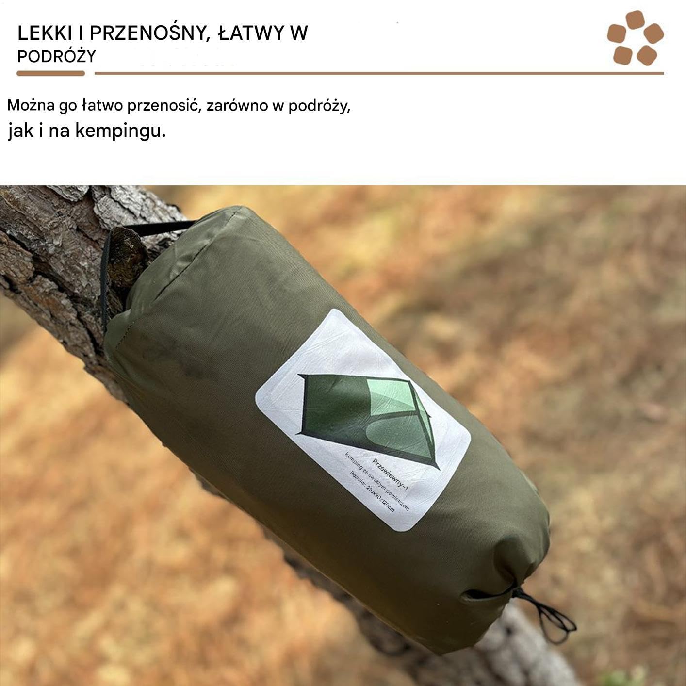 Namiot 1-osobowy Backpacking Daszek Schronienie Siatka Kompaktowy | Namiot Turystyka piesza, podwórko, patio, piknik, festiwal, polowanie, wędkarstwo