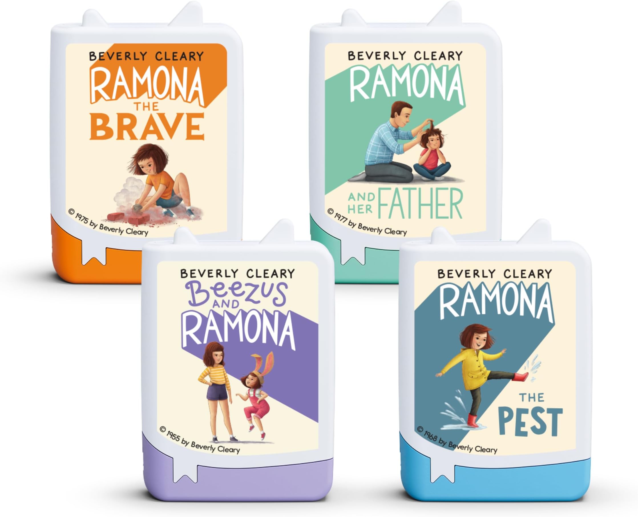Ramona Audiobook Set - 4 Pack (Pink, 7+, 4 Audiobooks, 9h 20m)