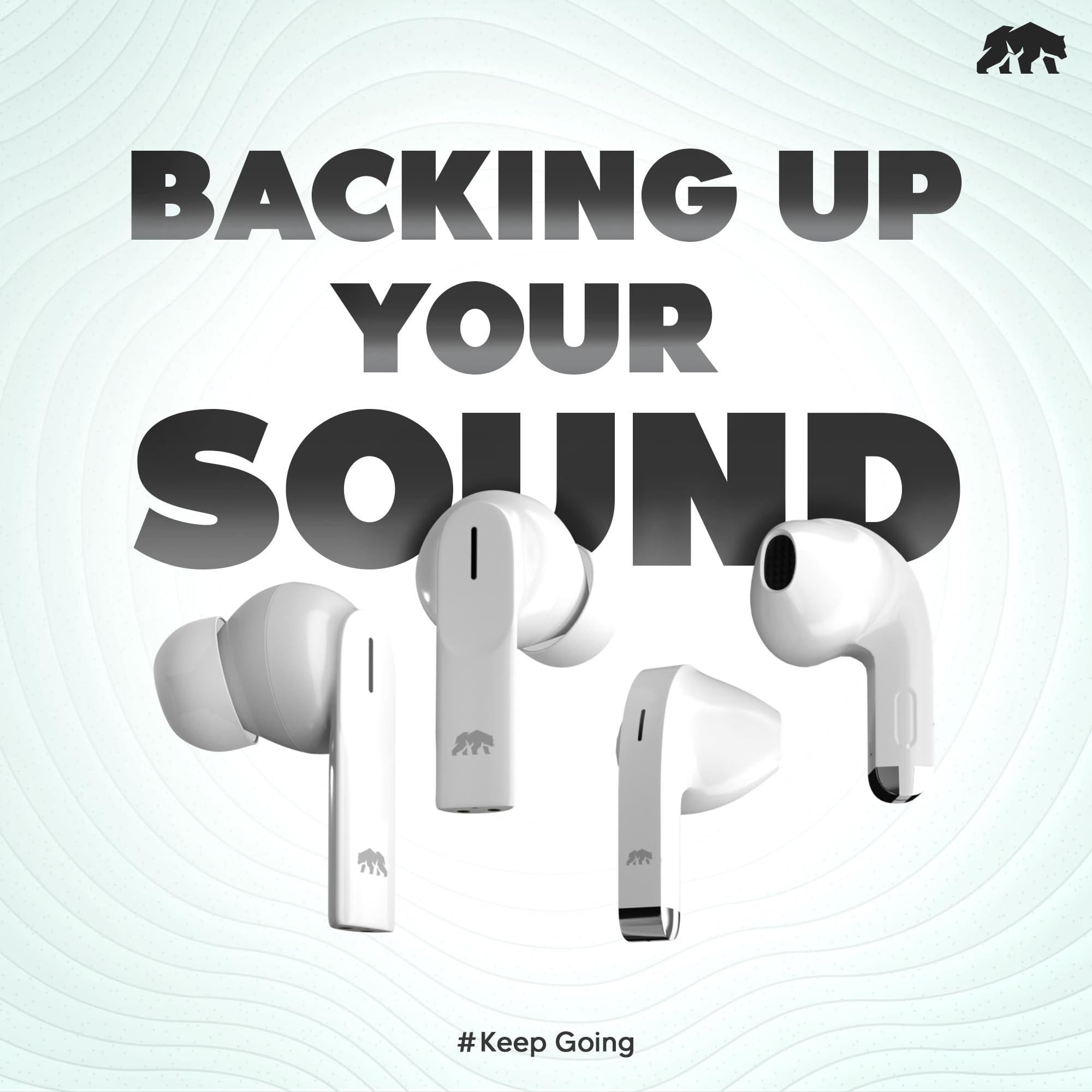 Bear Audio India's First in-Ear + Half-in-Ear Buds in one case, 3+