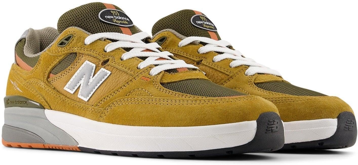 New Balance Numeric Reynolds 933 - Brown/Grey Skate Shoe