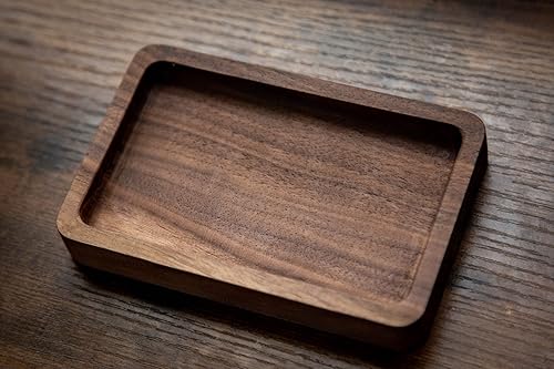 Vista 14 de MUUJEE Plato para anillos con texto en inglés "I love you" (I love you) - Bandeja rectangular de madera grabada para joyas de 5 años, ideas