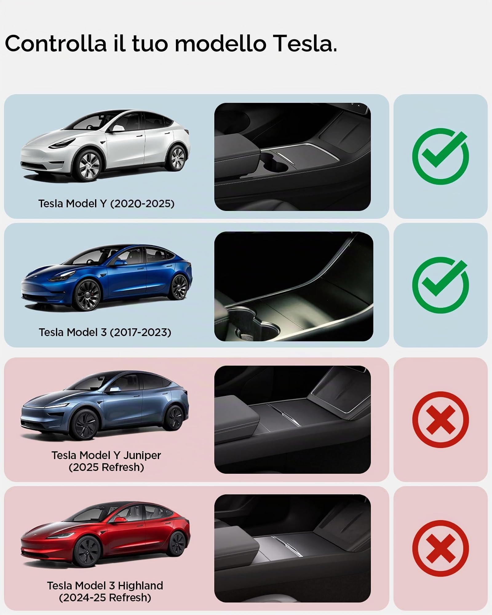 Spigen Tesla Model Y (~2024) Model 3 (2021-2023) Vassoio Organizzatore Portaoggetti per Console Centrale Sotto Schermo, Scomparto Dietro lo Schermo per Accessori Tesla - Carbon Edition