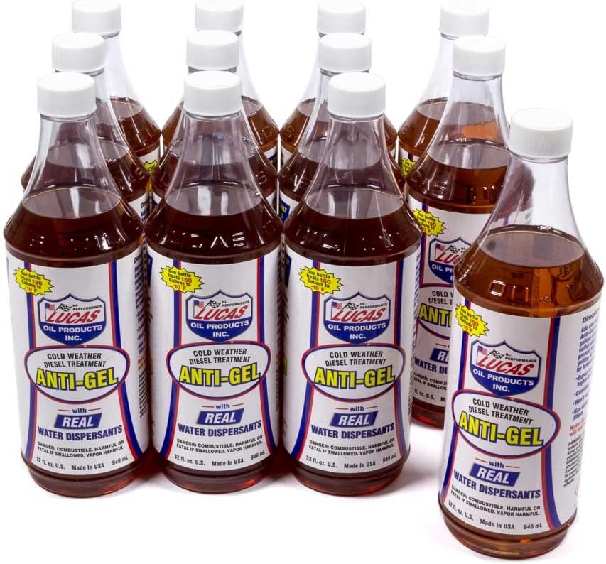 Lucas Oil Products 10865-12 Diesel Treatment Anti Gel, 12 Quart, 1 Pack