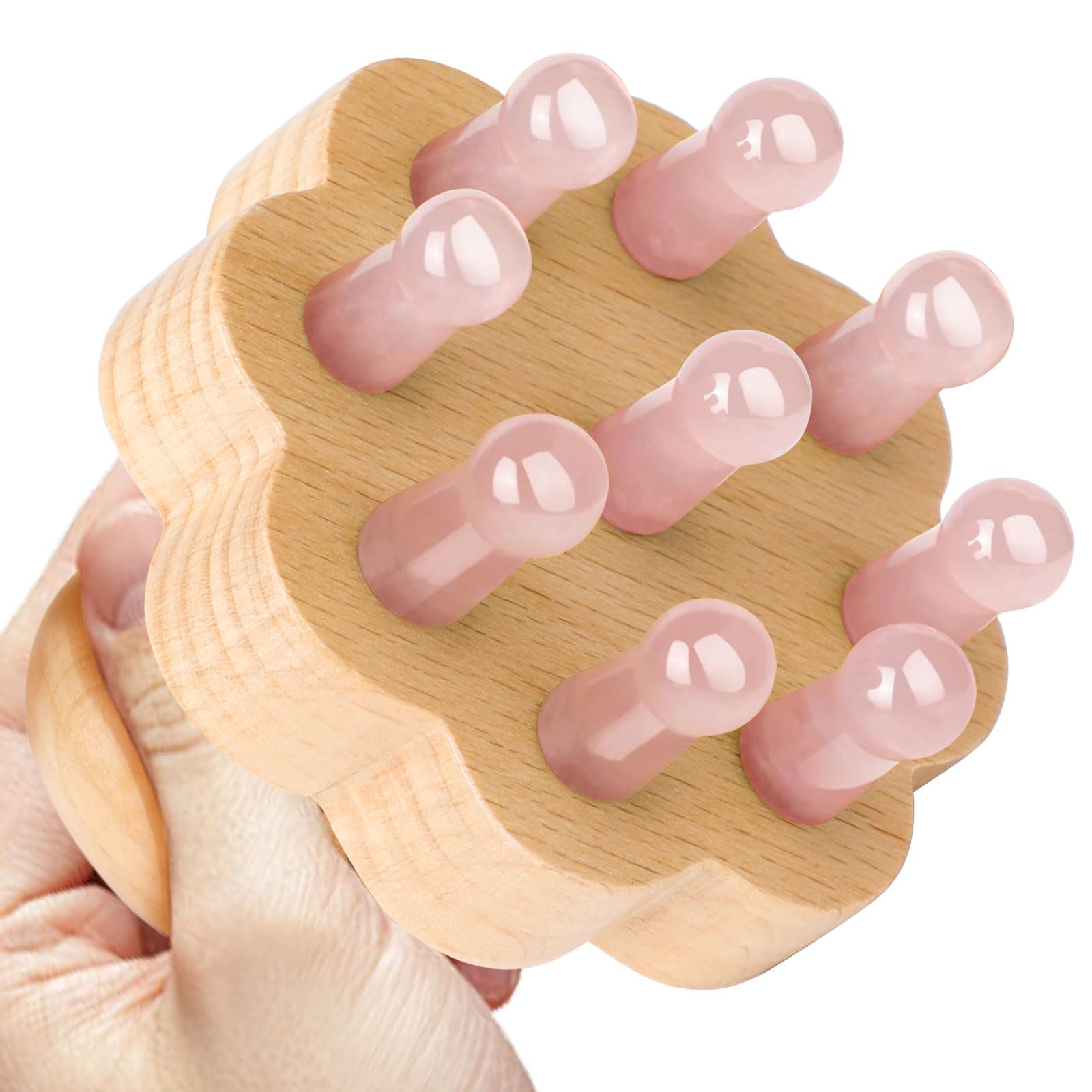 Amazon.com : ideayard Scalp Massager,Head Scalp Comb,Rose Quartz