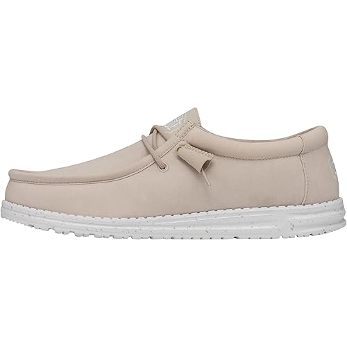 Hey Dude Men's Wally Slub Moc Toe Shoes
