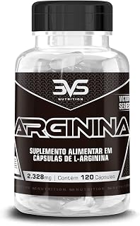 Arginina 120 caps - 3VS Nutrition - Diminui gordura - Aumenta músculos