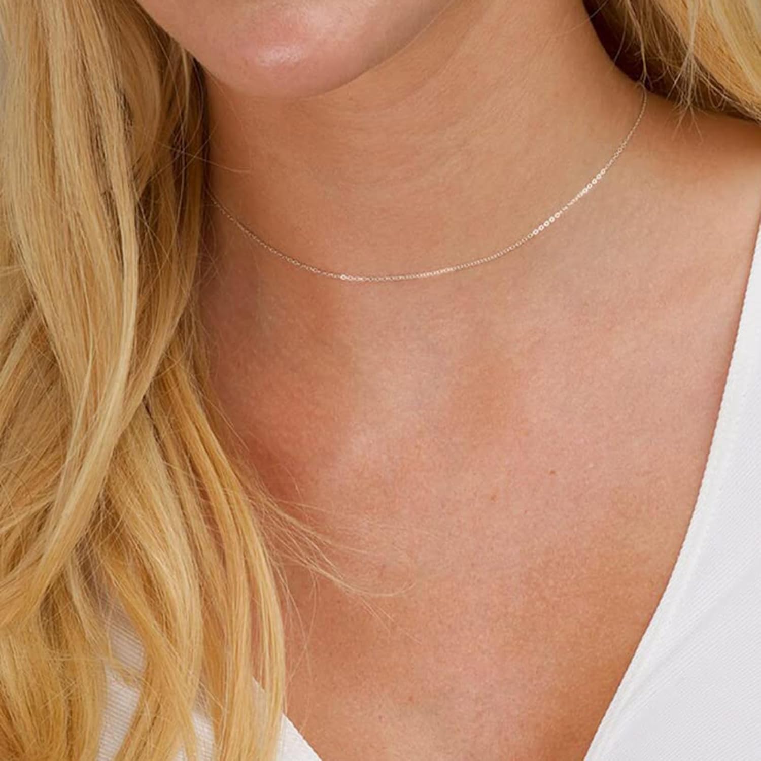 Jewelry Affairs 14k Yellow Gold Rope Chain Necklace, 0.7mm