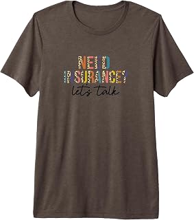 Need Insurance Lets Talk Funny Insurance Agent Half Leopard Premium Tri-Blend T-Shirt