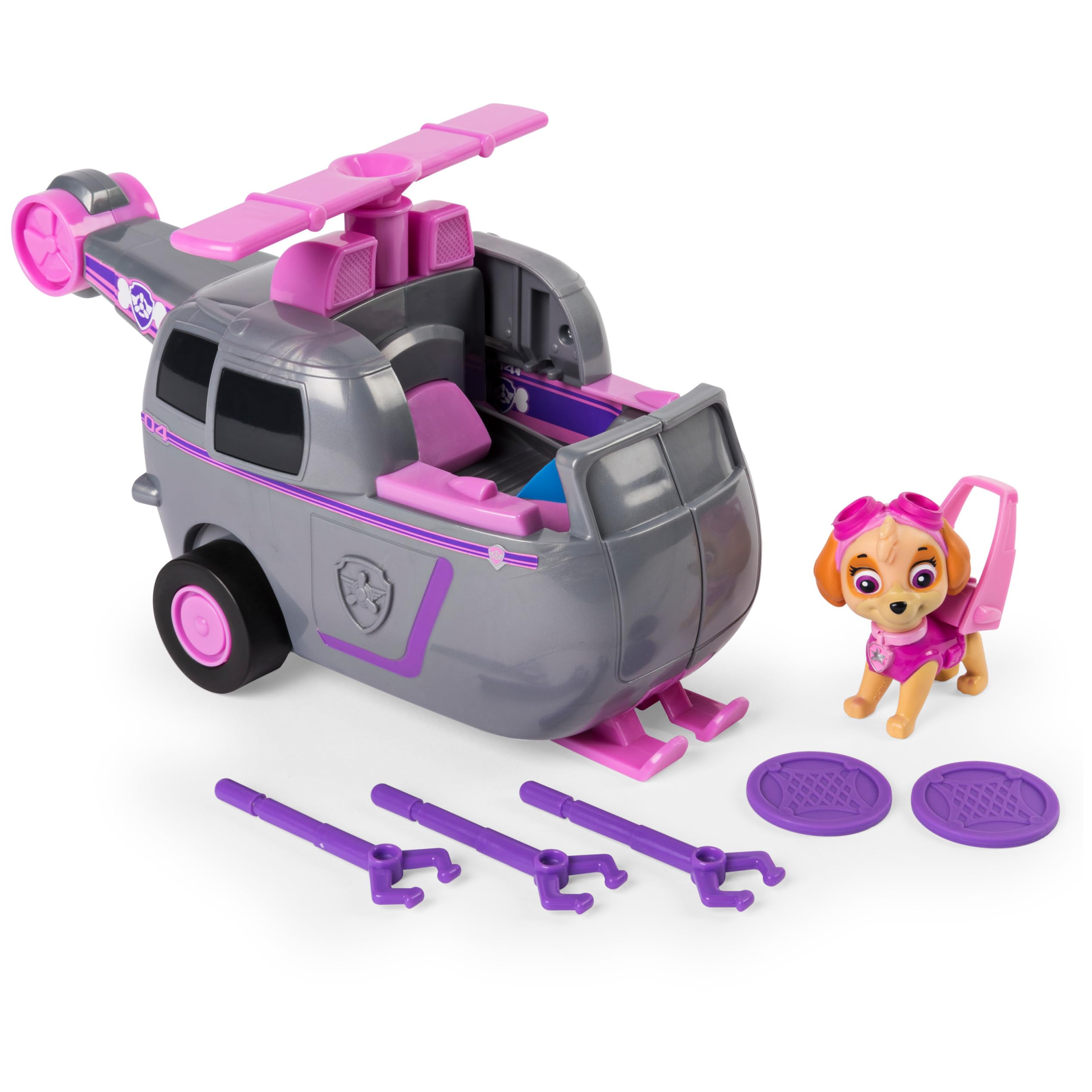 Flip and Fly Skye, 2-in-1 Transforming Vehicle for Boys