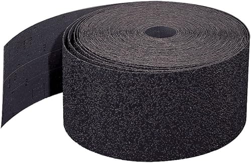 Miniatura 10 de Mercer Industries 402040 Rollo de lijado de piso de tela de circonio, 8" x 25 yardas, grano 40X