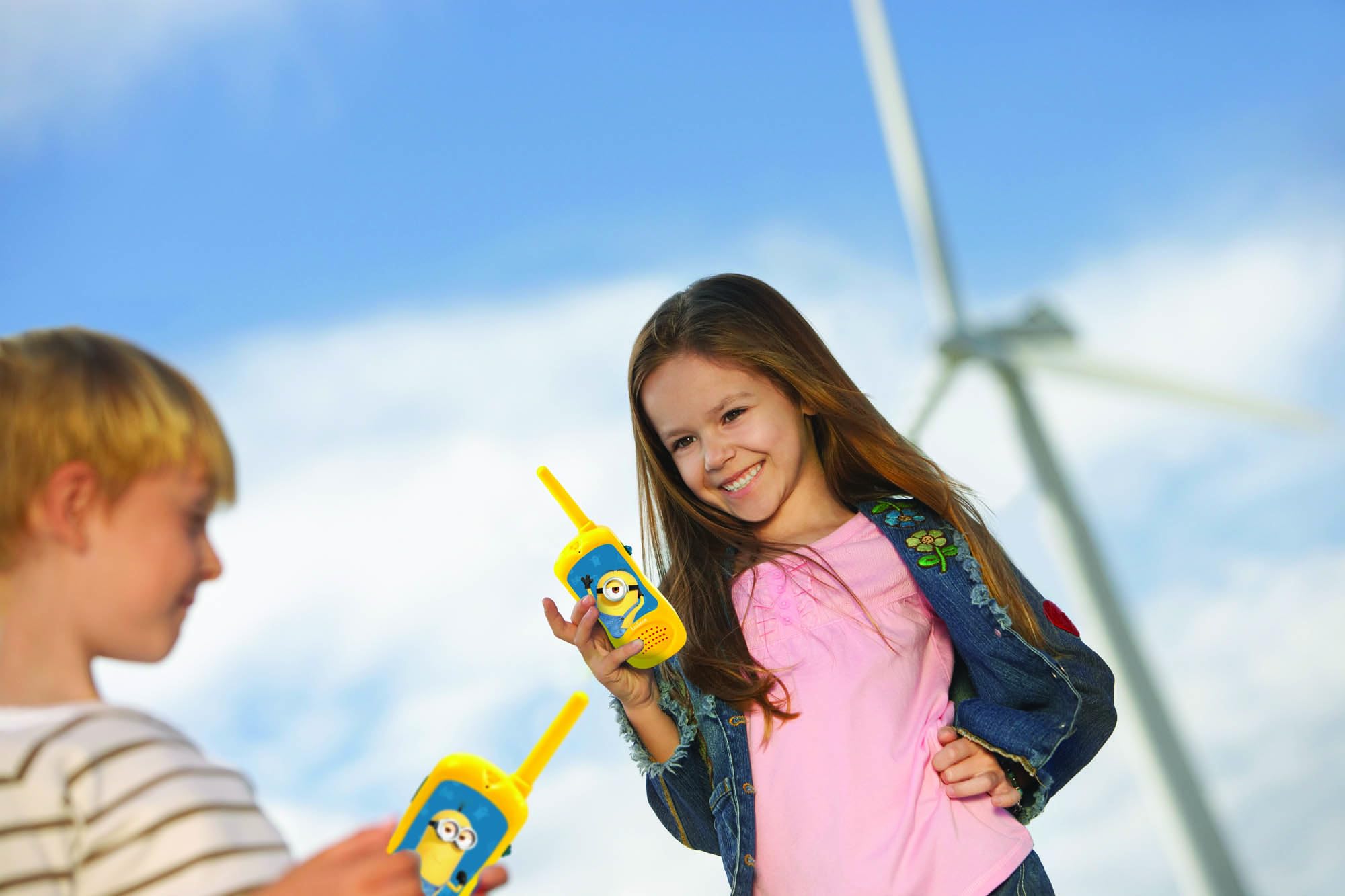LEXIBOOK Minions - Adventurer set for children Walkie-Talkies, Binoculars, Compass, Torchlight, Blue/Yellow, RPTW12DESLXB - Image 2