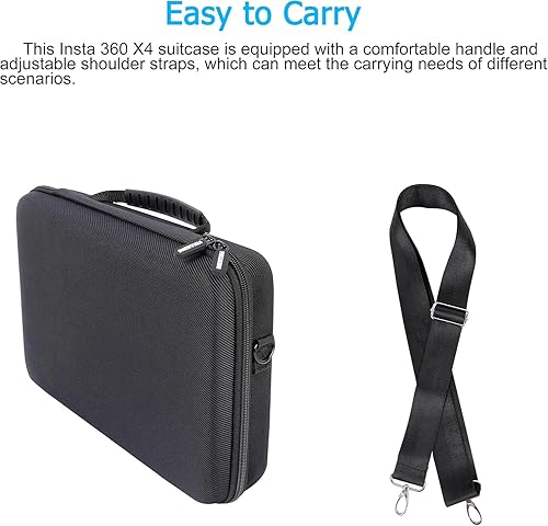 Miniatura 6 de PellKing Estuche rígido impermeable para DJI Osmo Pocket 3 Creator ComboPower Expansion Combo, funda protectora portátil de viaje para bolsillo 3 y