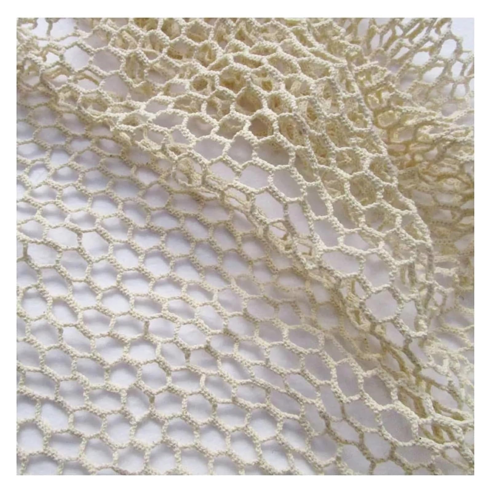 Szycie z tkaniny siatkowej, Tkanina rozciągliwa siatkowa w kolorze czarnym beżowym 90x200 cm do szycia patchworku DIY(Beige)