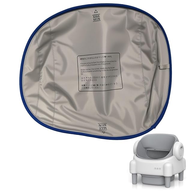 Inodoro para gatos Silo totalmente automático, bandeja de silicona (gris)