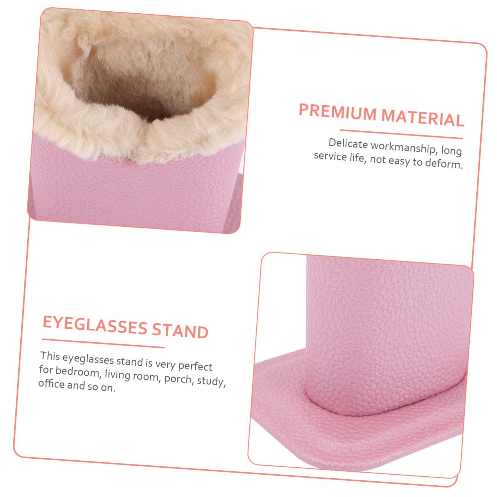 montatura per occhiali in peluche supporto per occhiali da sole astuccio porta occhiali portaocchiali auto portaocchiali foderato in peluche porta occhiali da tavolo pelle