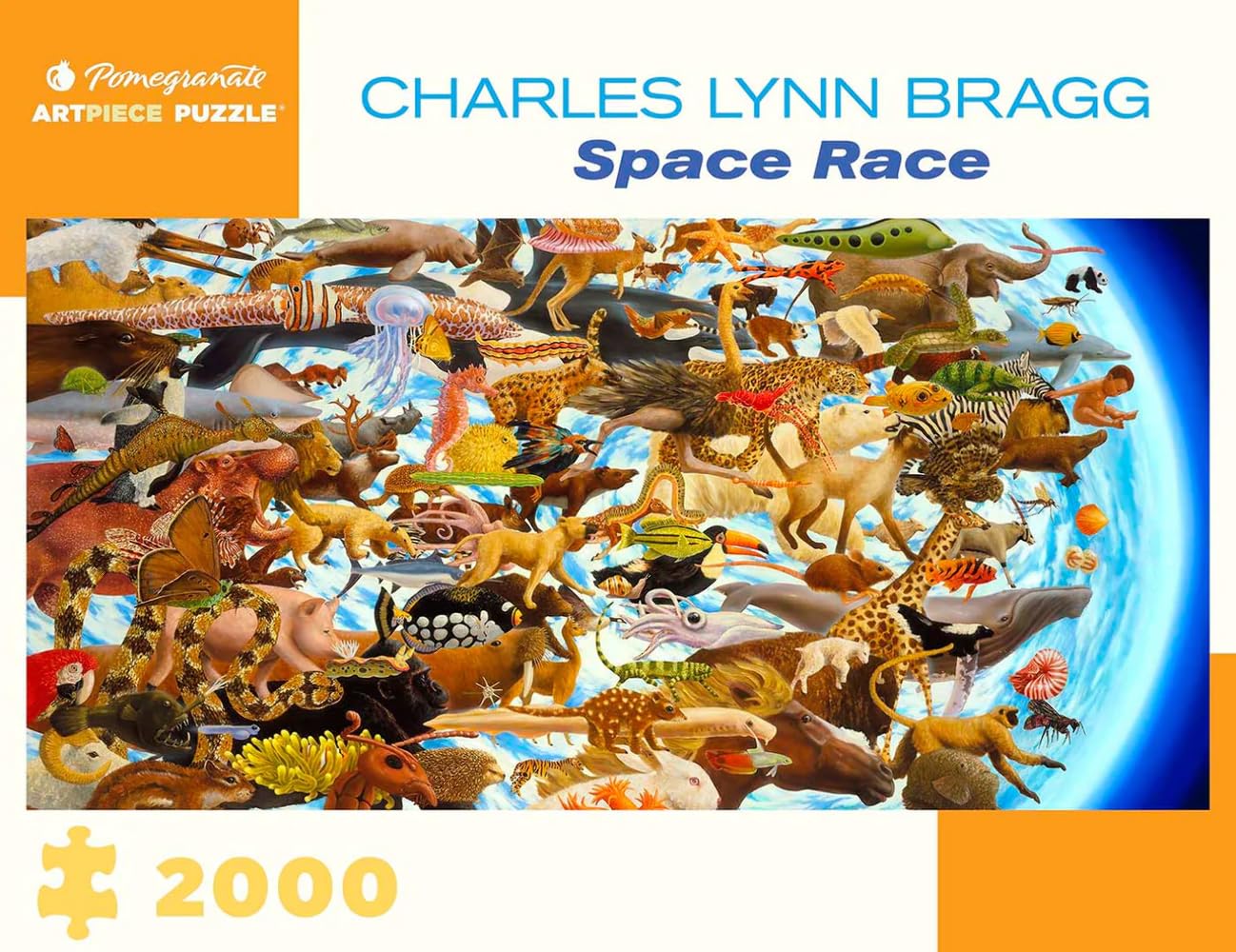 Charles Lynn Bragg: Space Race Rompecabezas de 2000 Piezas