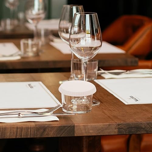 Miniatura 6 de 100 unids desechables de papel cubierta de bebida de papel tapa reciclada tapa de bebida caliente tapa taza de café cubierta para fiestasbodacocina