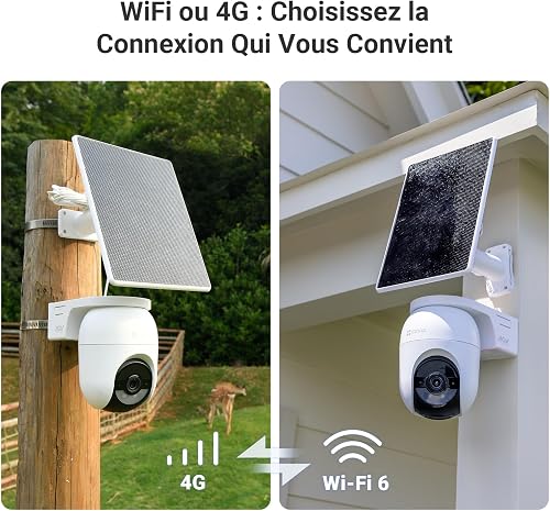 EZVIZ 2K⁺ CB8 Lite 4G Telecamera Esterno Senza Fili con Pannello Solare - 5
