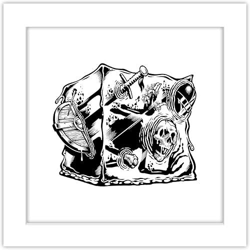 Trends International Gallery Pops Dungeons & Dragons - Arte de pared clásico de cubo gelatinoso, versión enmarcada en blanco, 12 x 12 pulgadas Trends International Gallery Pops Dungeons & Dragons - Arte de pared clásico de cubo gelatinoso, versión enmarcada en blanco, 12 x 12 pulgadas