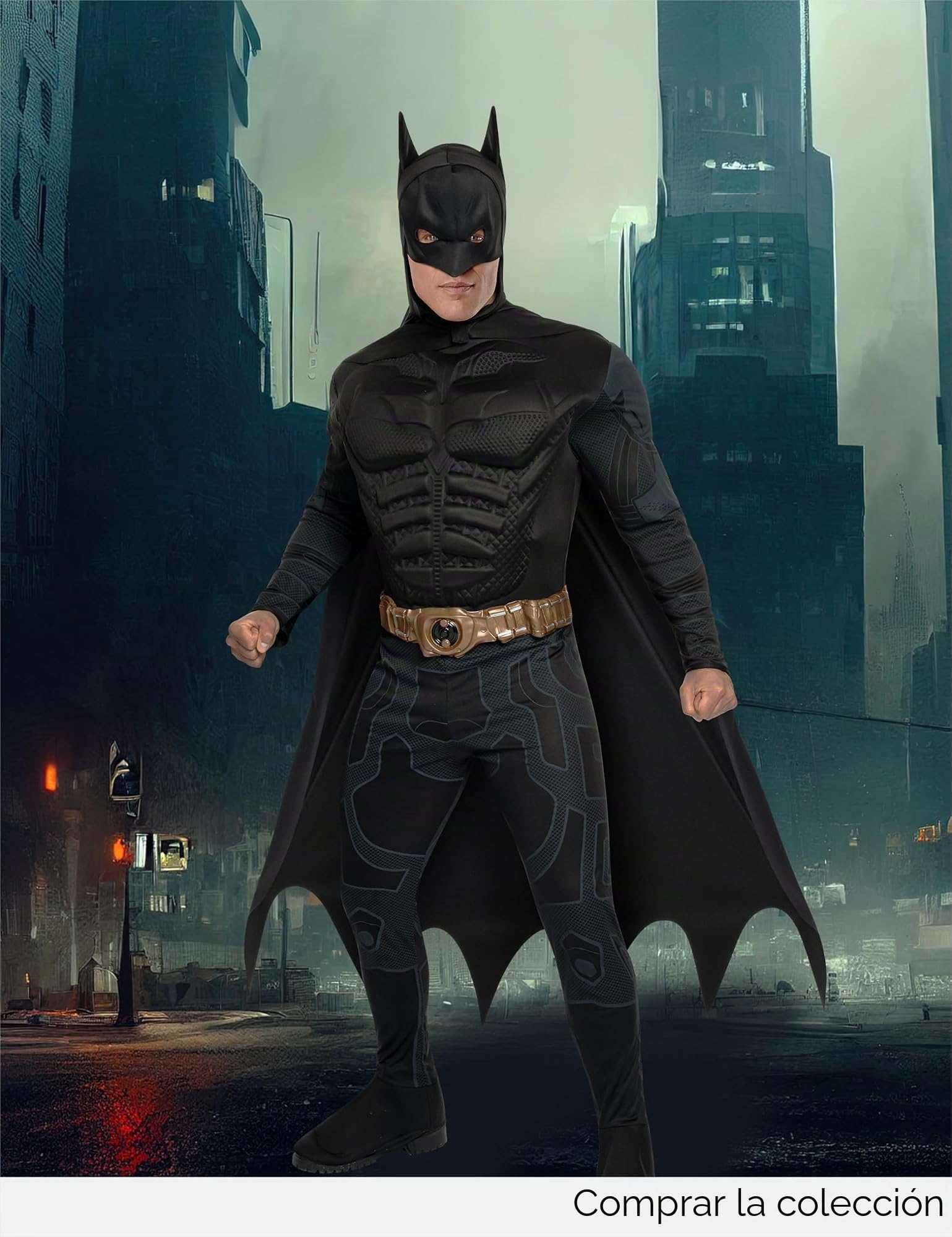 Rubies Disfraces/Accesorios Para Disfraces Disfraz de Batman Hombre (Pack de 1)