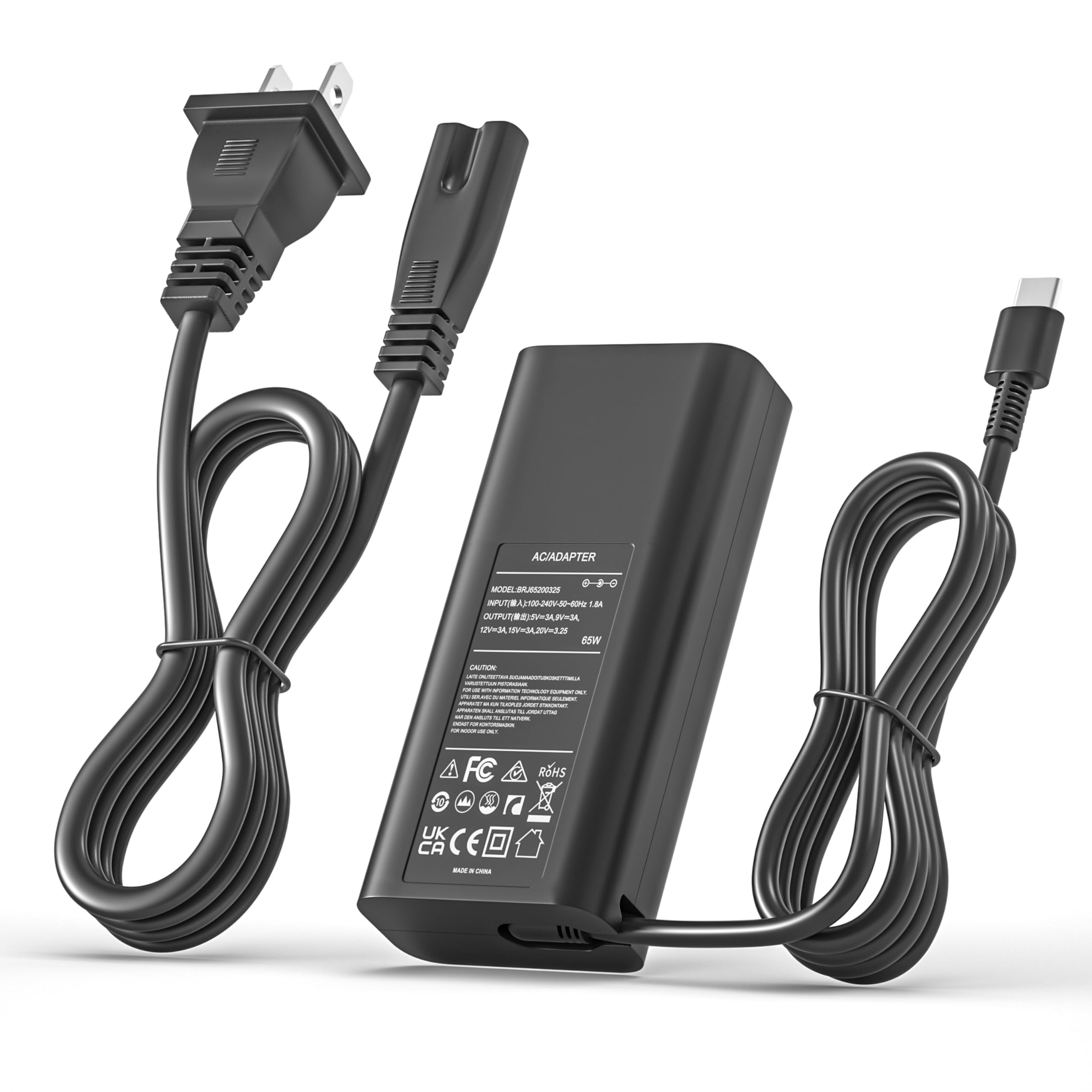 Used 65W AC Adapter For Dell Latitude 3190 2-in-1 7290 - Foto 13