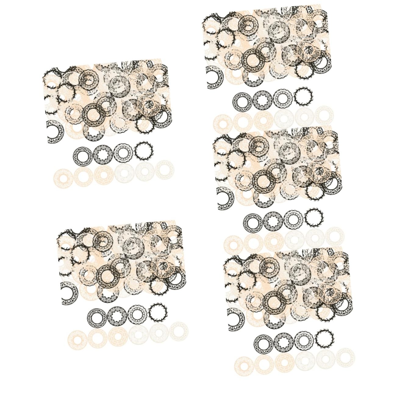 Matériaux artisanat de journaux Uonlytech pour projets scrapbooking