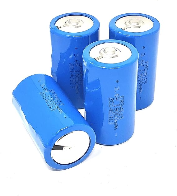 LNX D Cell Lithium Battery 19000mAh ER34615 Non
