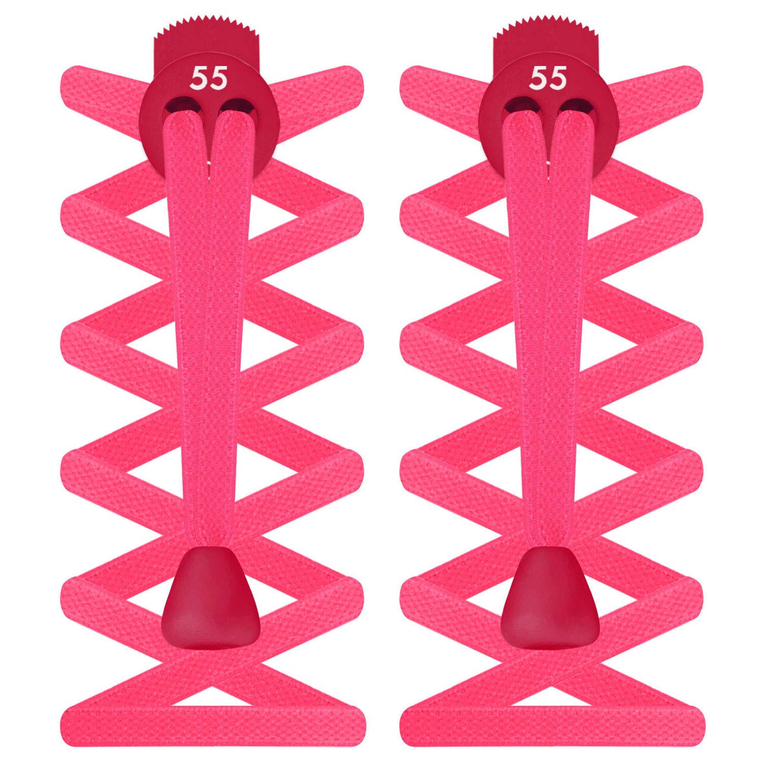 55 SportFLAT Elastic Lock Shoelaces