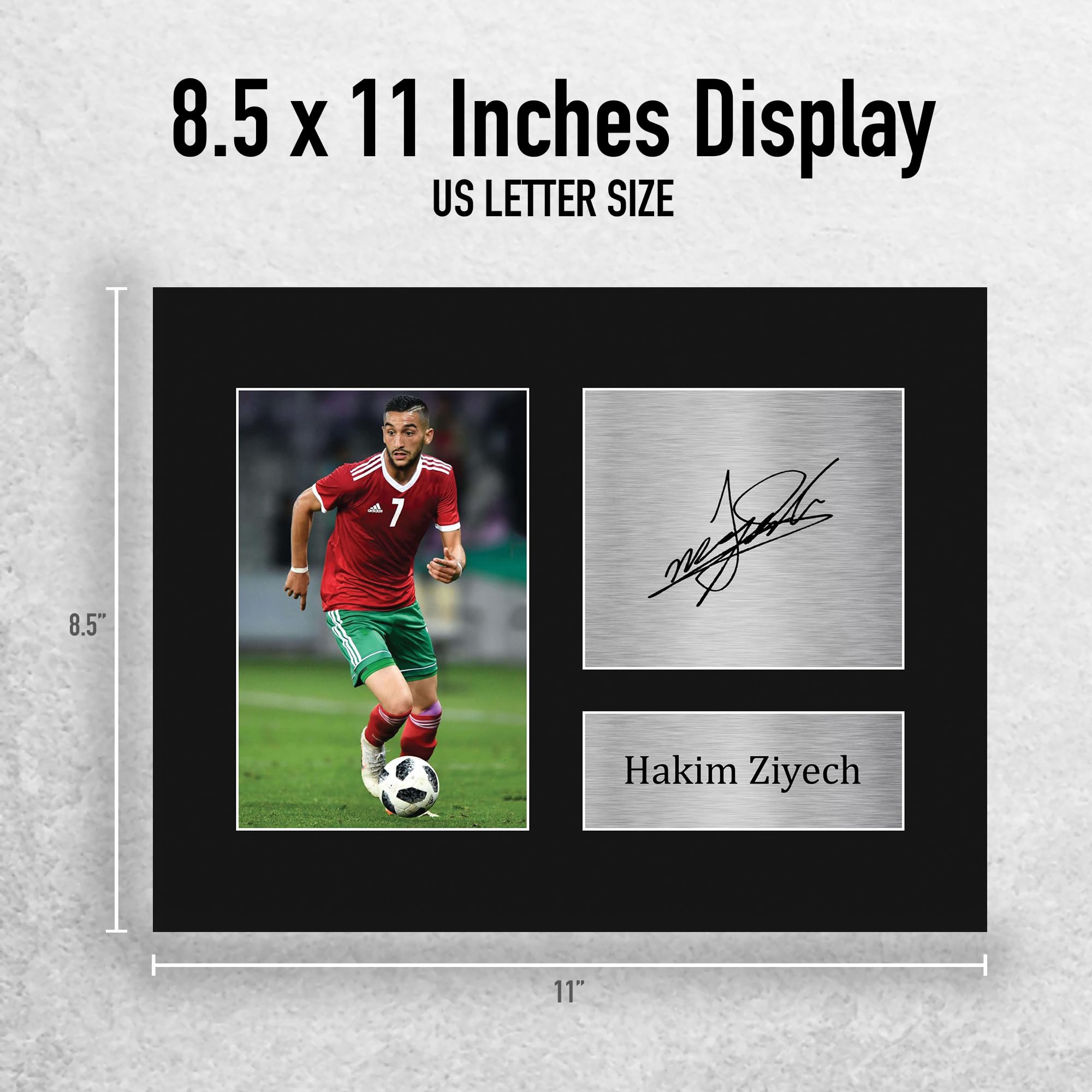 Amazon.com: HWC Trading Hakim Ziyech Morocco Gifts Printed Signed