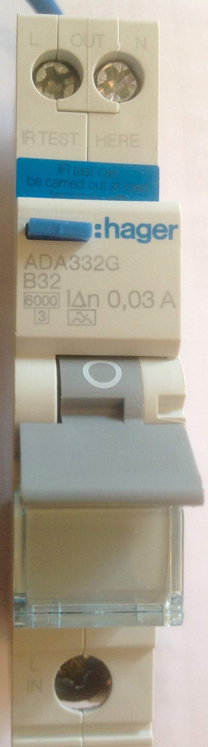 ADA332G B32 Miniature RCBO 32A Type B 30mA 101299
