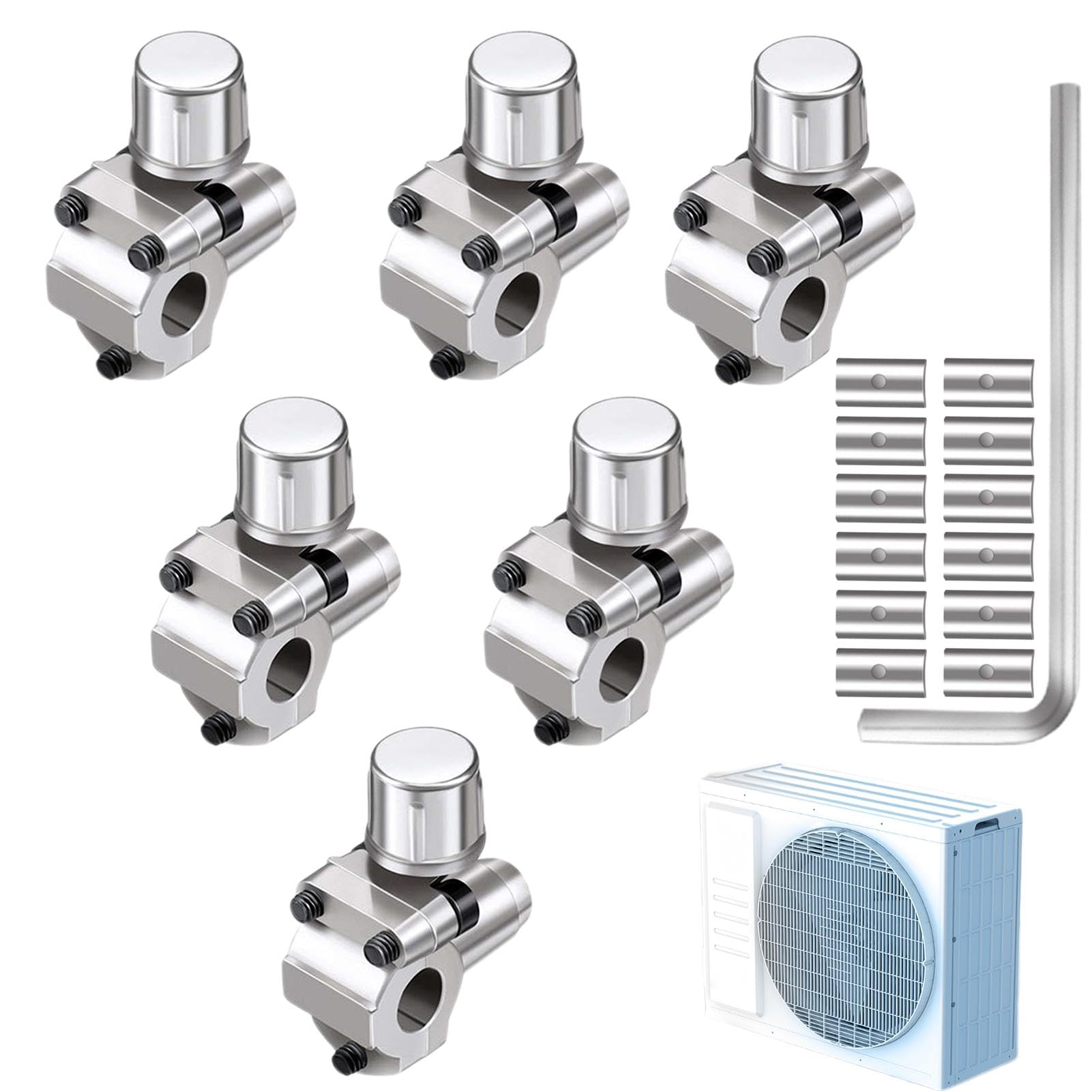 Generic BPV31 Valvola per piercing a proiettile | Valvola a proiettile AC, kit di riparazione per perdite d'acqua del frigorifero per GPV31, GPV38, GPV56, MPV31, BPV31, BPV31d, GPV14
