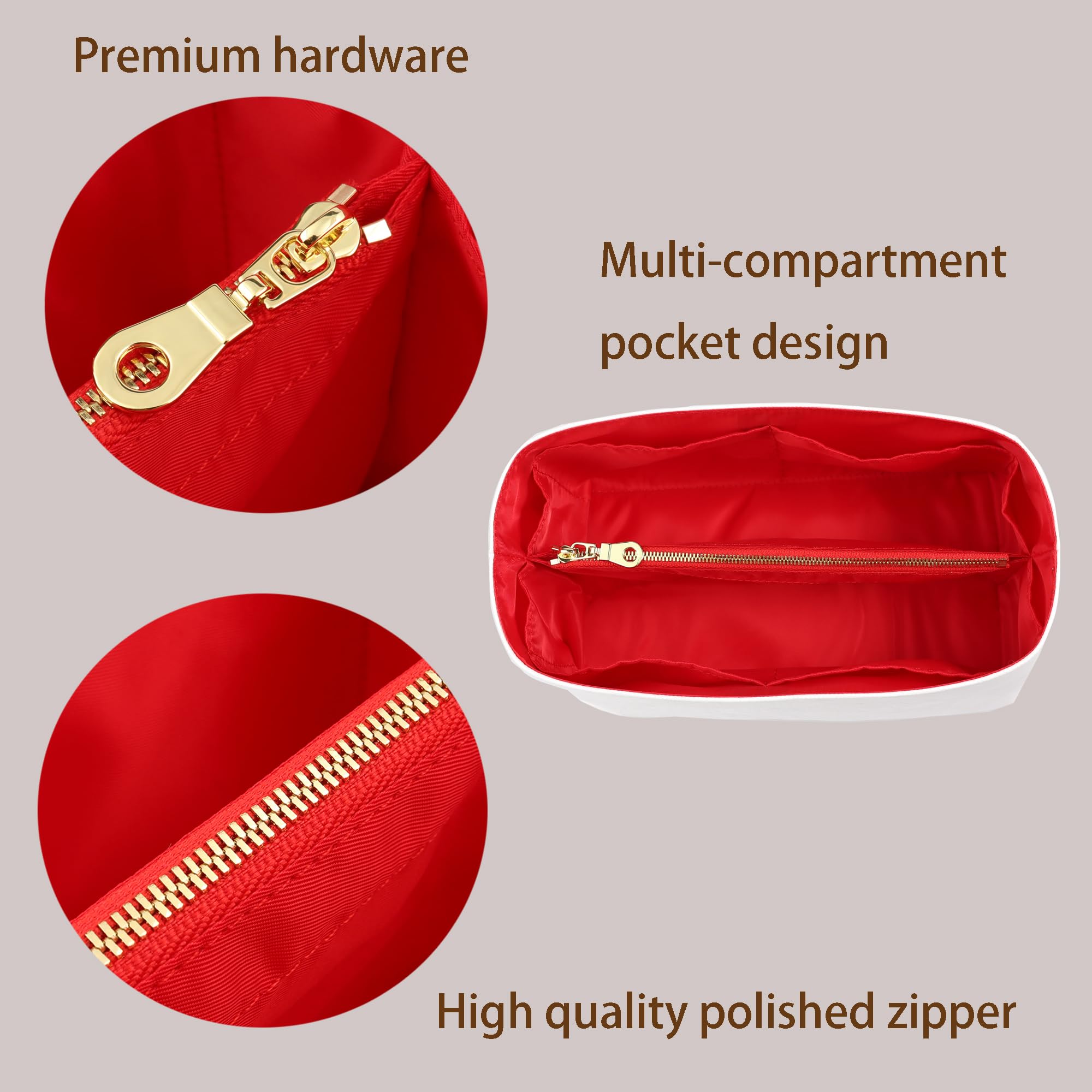 Organizador de monedero para Speedy 30Lightweight Tyvek impermeable
