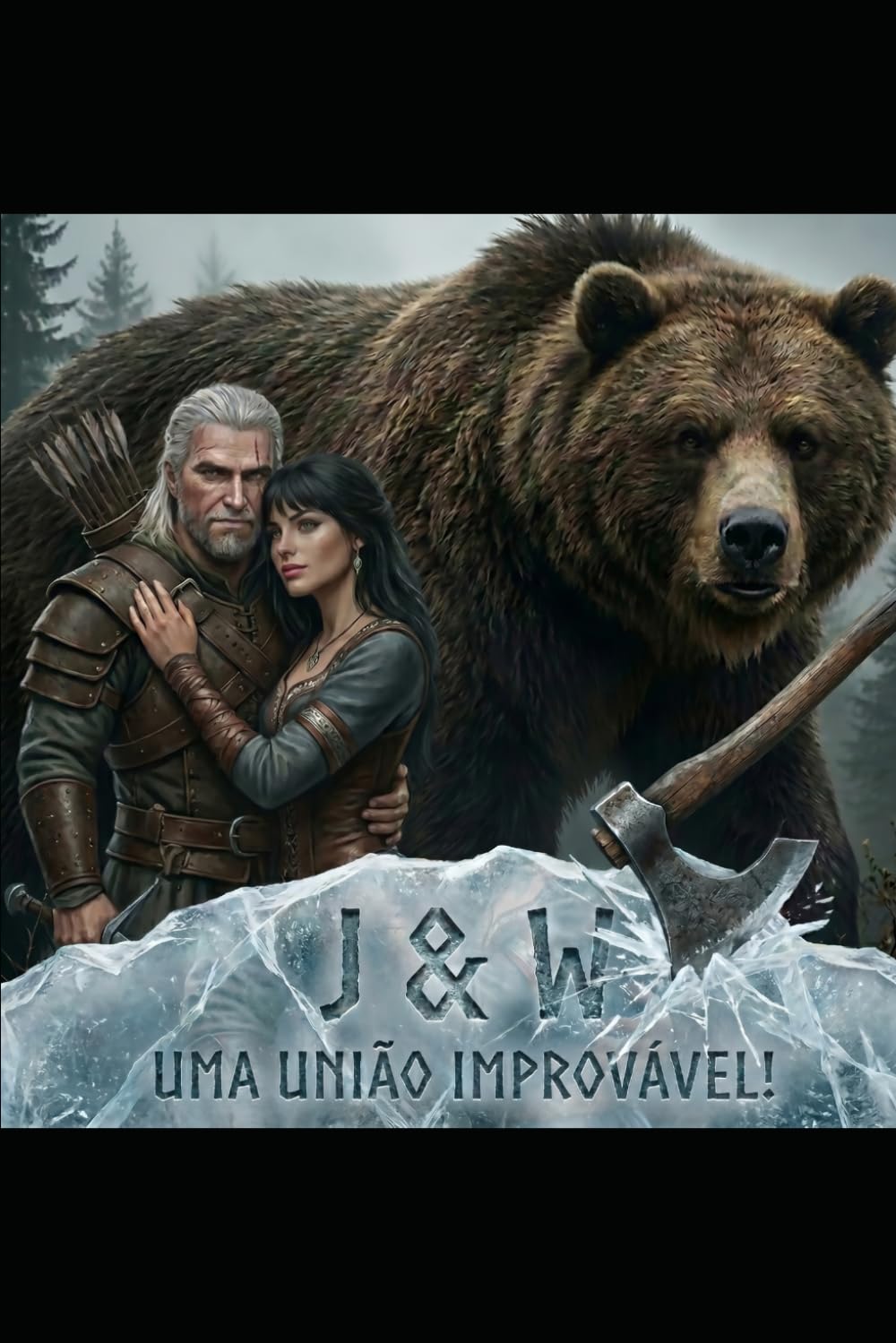 "J & W", uma atração incomum!: Ele escapou do ataque do urso. Só que não resistiu ao amor vindo de duas mulheres!