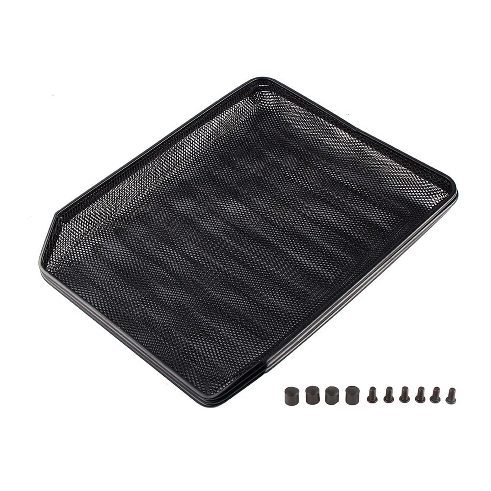 Filing Trays, Mesh Letter Tray 3-Tier Office File Desk Tidy Sorter Organiser Document Paper Letter Metal Mesh Trays Stationary Holder