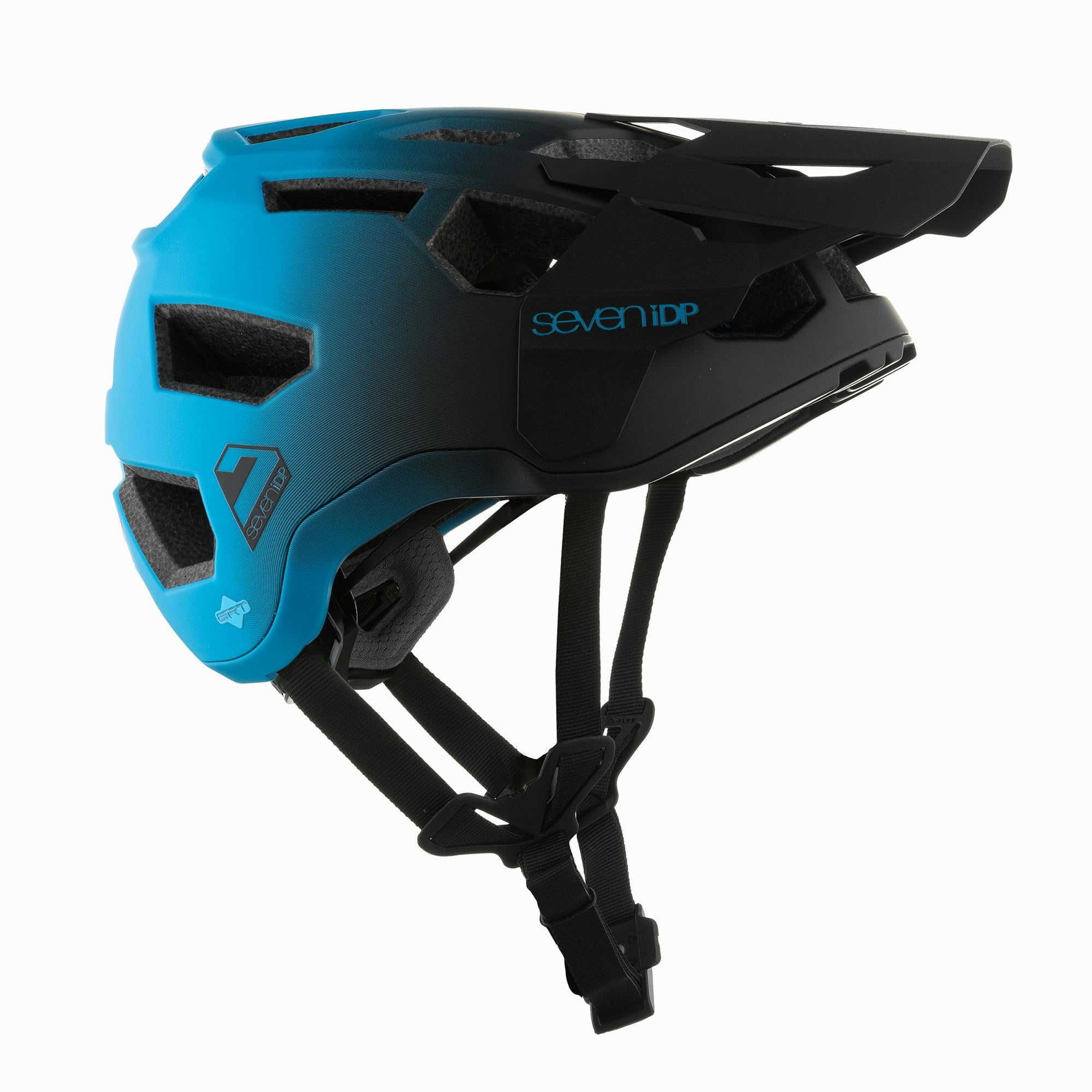 7iDP Project 21 Pro Full Face MTB Helmet - Lightweight, Advanced Protection for Downhill & Enduro (Matte Blue/Black Fade, XL/XXL) — image 1