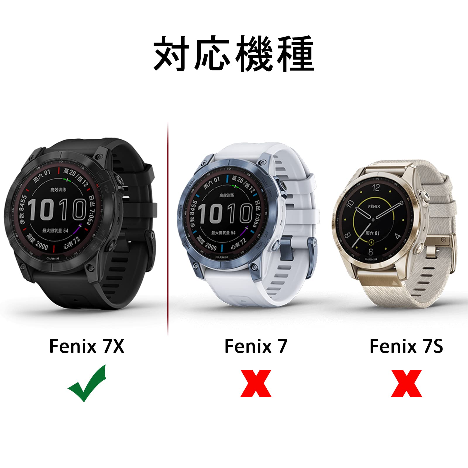 Amazon | Garmin fenix 7X 用 51mm ケース TPU素材落下 衝撃
