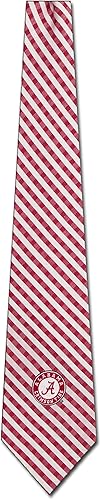 Vista 16 de Eagles Wings Alabama Ties Crimson Tide - Corbatas para hombre Comprobar microfibra
