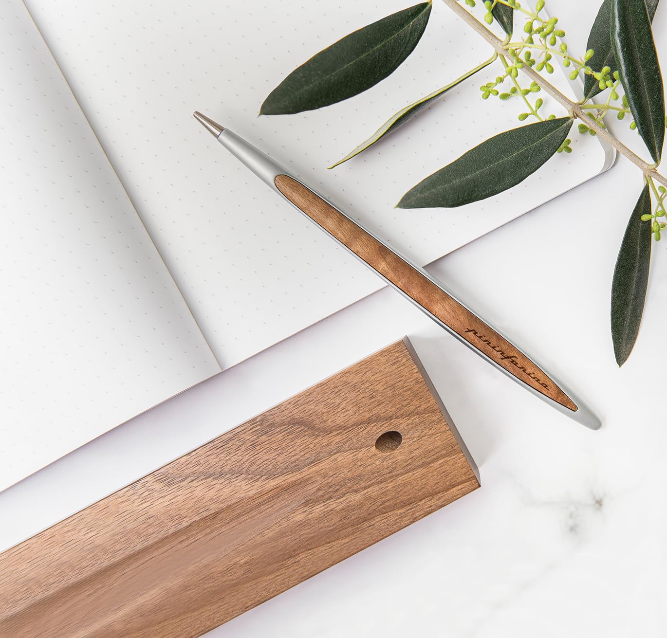 Pininfarina CAMBIANO luxury inkless Ethergraph® pen with solid