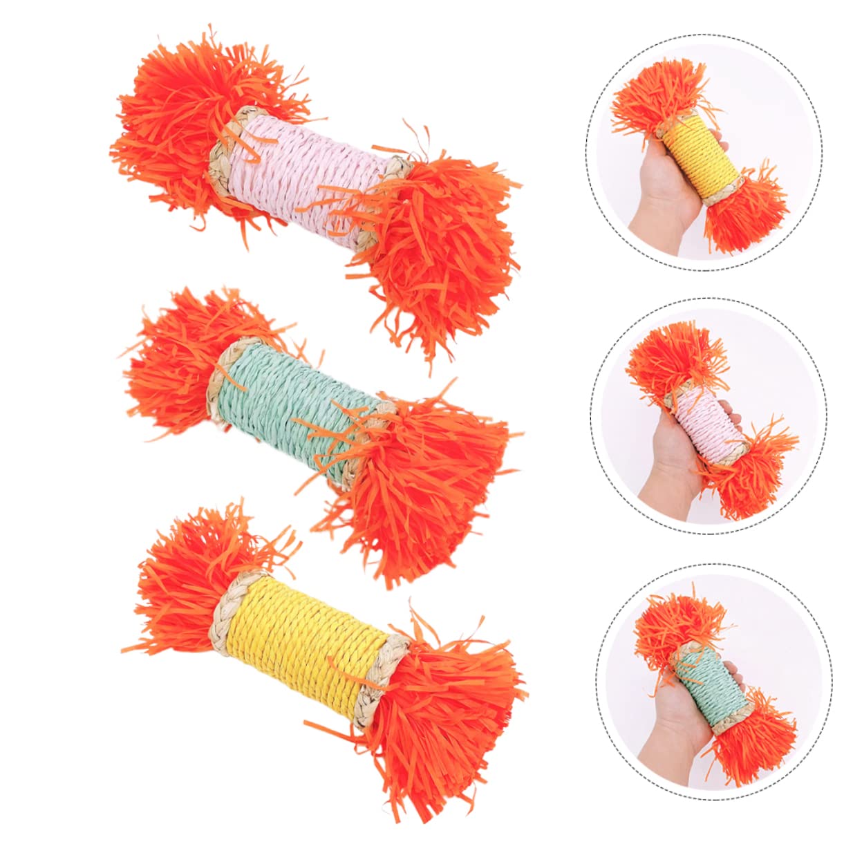 minkissy 9stücke Teiliges Set Für Kleine Haustiere Kauspielzeug Für Hamster Kaninchen Und Chinchillas Zahnpflege Spielzeug Zähneknirschen Und