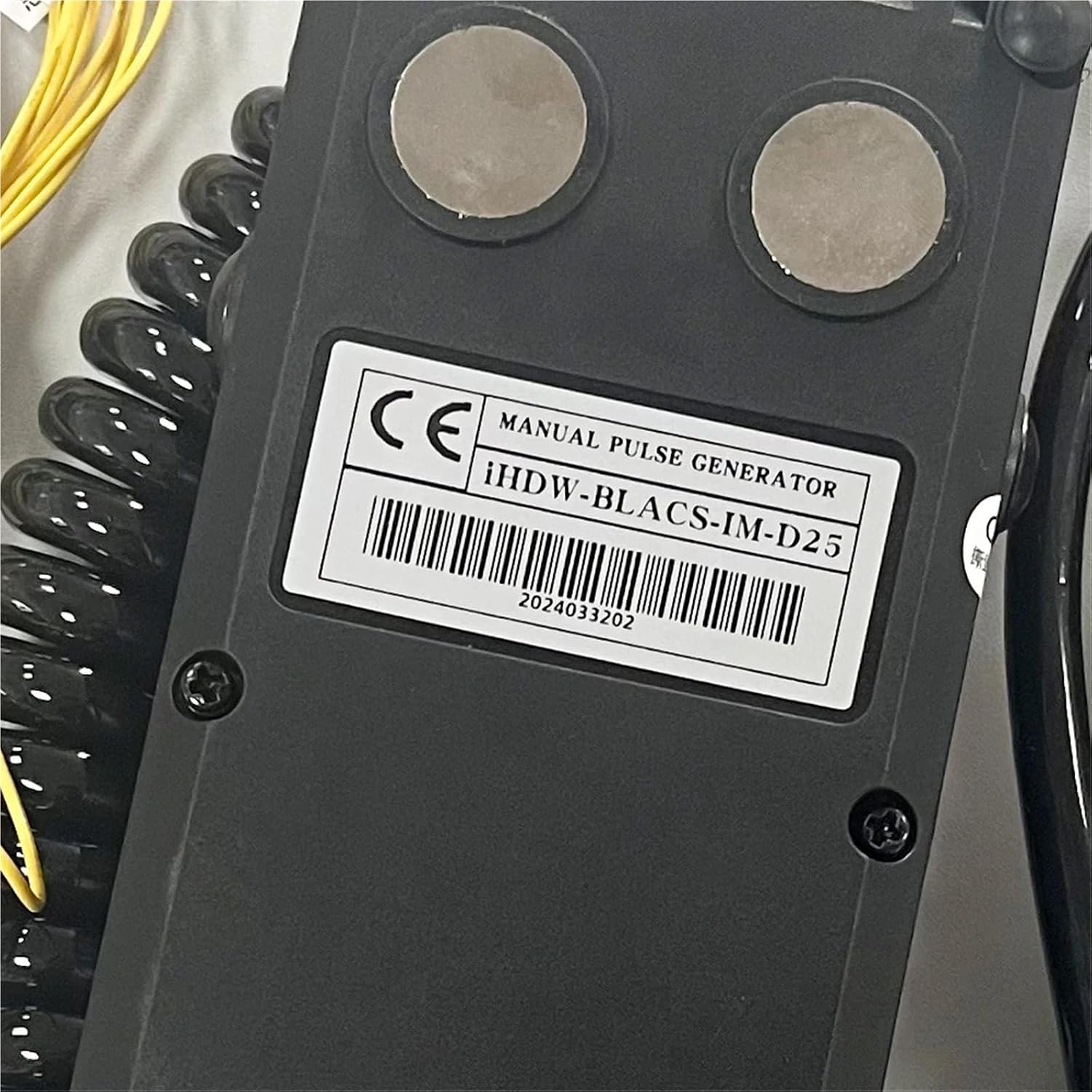 1Pcs IHDW-BLACS-IM-D25 Exclusive Manual Pulse Generator with Connector (MPG)