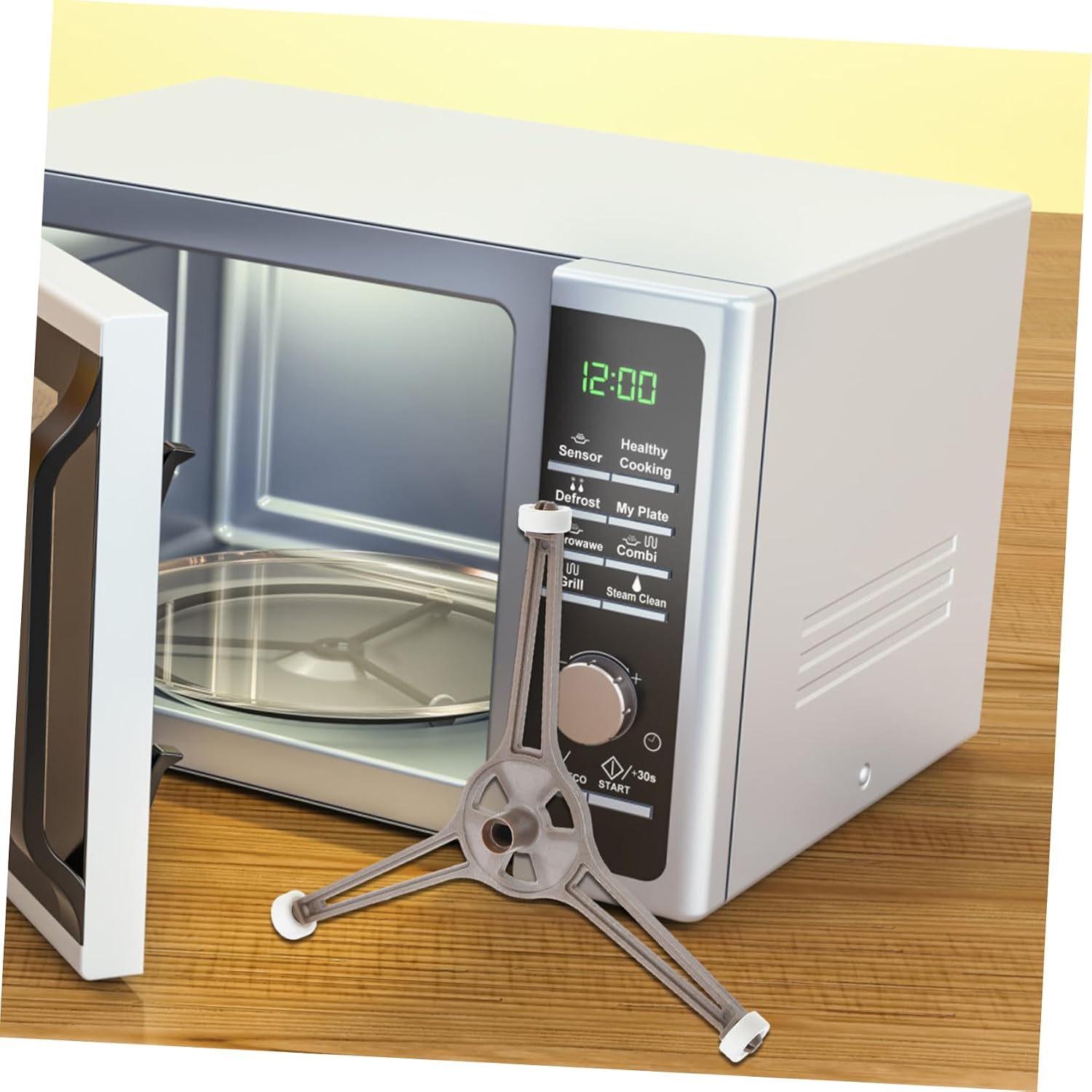 Microwave Turntable Holder Replacement with Swivel Bearings