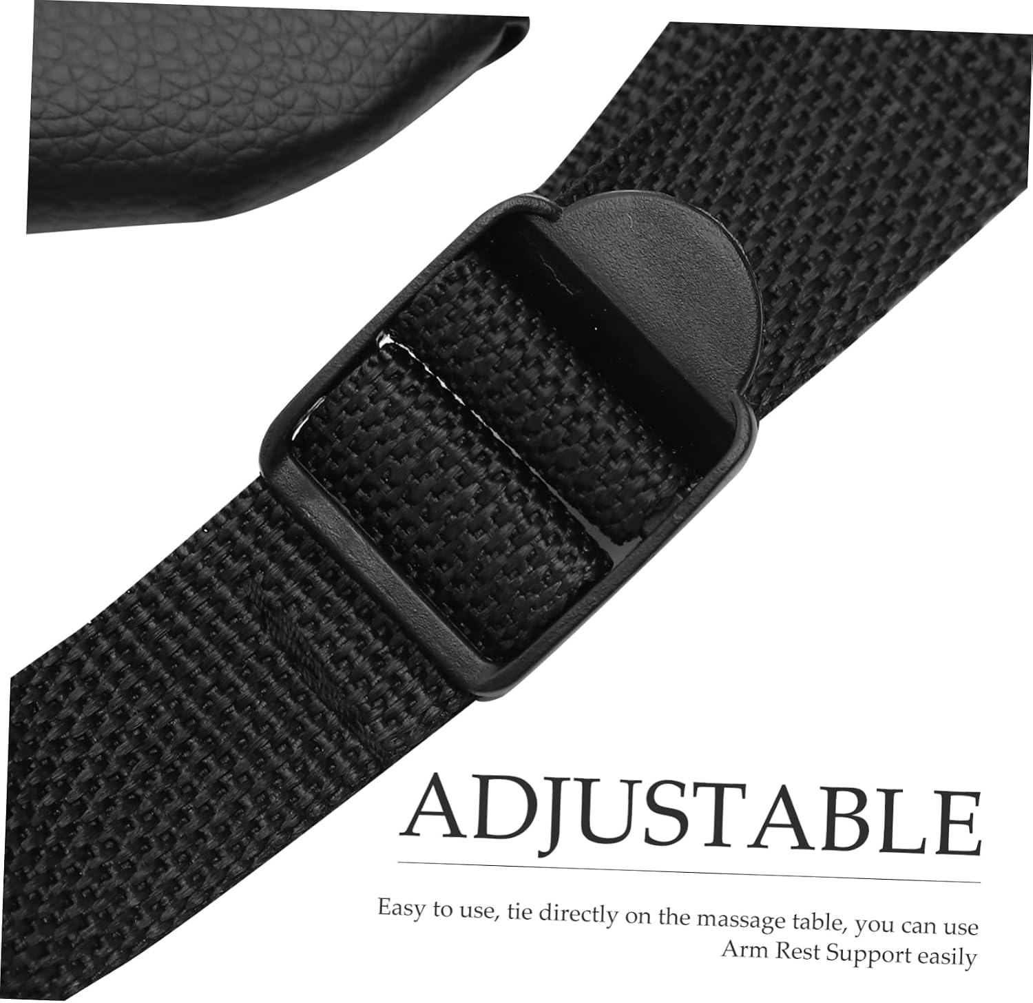 VALICLUD Ergonomic Arm Rest Support for Massage Tables PU and Sponge Material Easy Tie Beauty Bed Accessory for Comfortable Arm Positioning During Spa and Massage Sessions