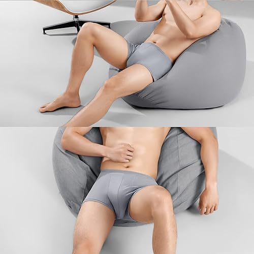 Miniatura 2 de 20 paquetes o 5 paquetes de ropa interior desechables para hombre, 100% algodón, pantalones cortos para viajes, fitness, natación, hotel, spa,