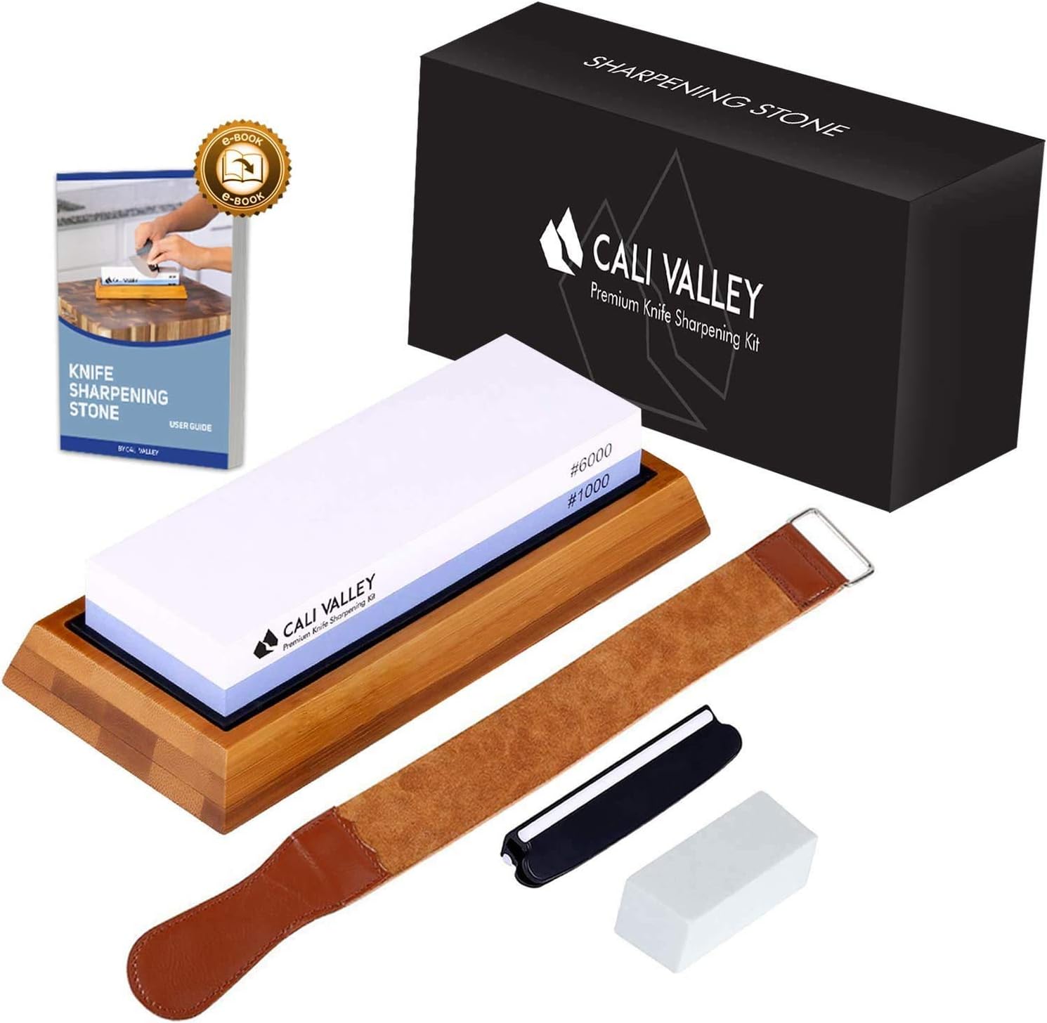 Cali Valley Whetstone 1000 6000 Premium Professional