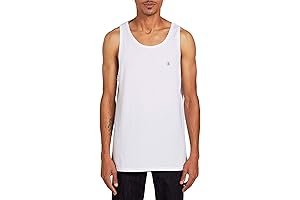 Stylish Comfort: Men's Solid Heather Tank Tops
