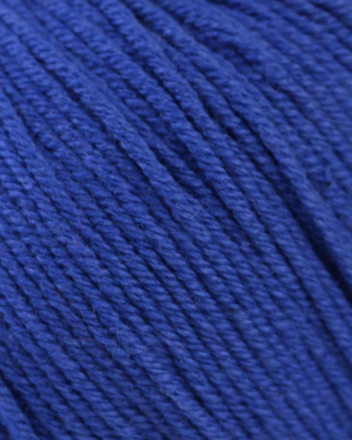 4 Ball (Skein) Gazzal Baby Cotton, 60% Cotton Each 1.76 Oz (50g) / 150 Yrds (165m) Soft, 2 - Fine Baby Yarn, Soft and Popular (3421 - Blue)