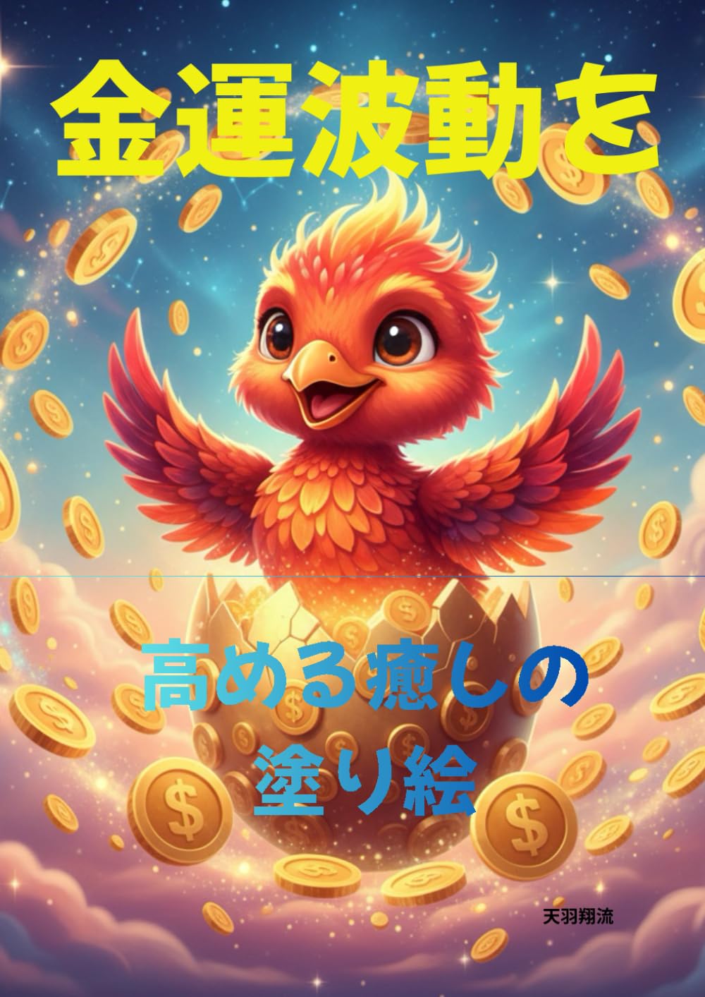 金運波動を高める癒しの塗り絵