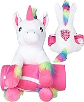Vista 24 de FOCO NFL Unisex-Teen NFL Team Logo Plush Unicorn with Throw Blanket